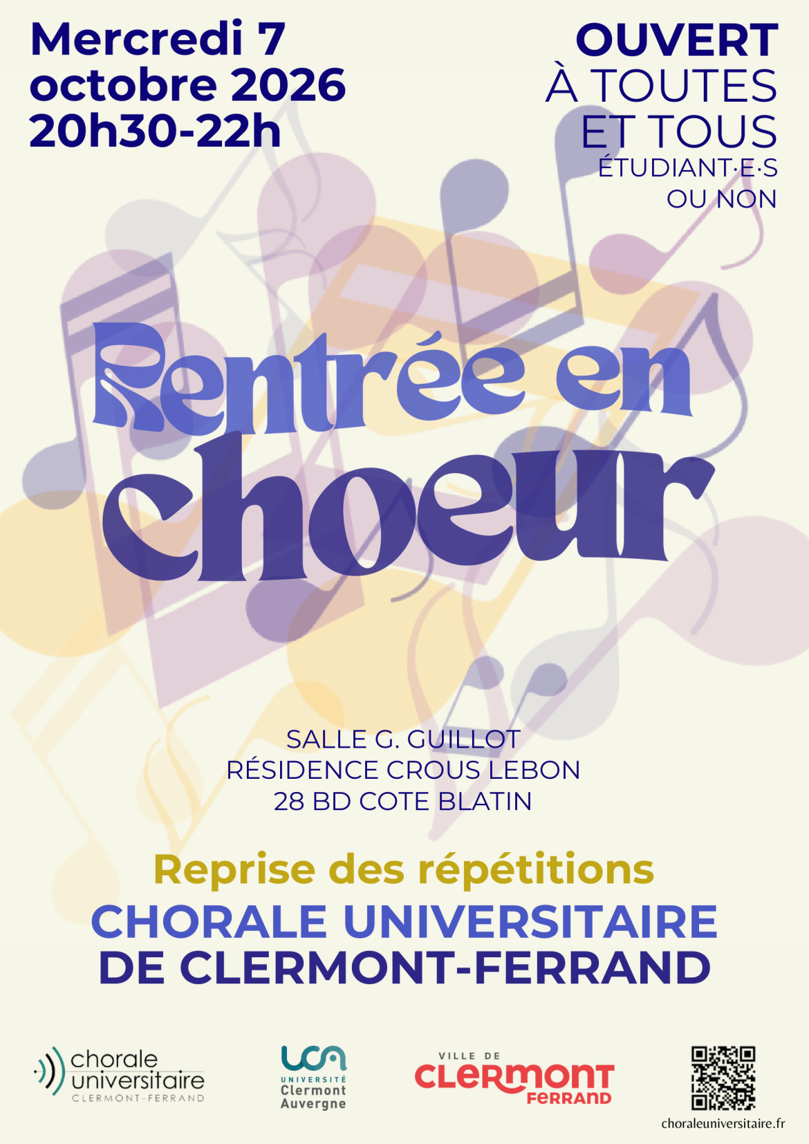 Rentrée 2026-2027
